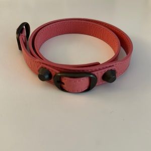Balenciaga leather bracelet